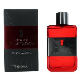 The Secret Temptation by Antonio Banderas, 3.4 oz  Eau de Toilette Spray for Men