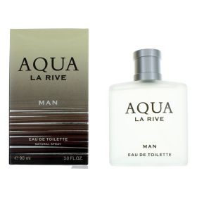 Aqua by La Rive, 3 oz Eau De Toilette Spray for Men