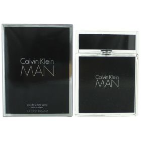 Calvin Klein Man by Calvin Klein, 3.4 oz Eau De Toilette Spray for Men