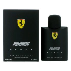 Ferrari Black by Scuderia Ferrari, 4.2 oz Eau De Toilette Spray for Men