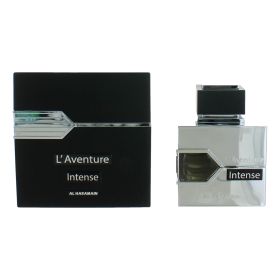 L'Aventure Intense by Al Haramain, 3.4 oz Eau De Parfum Spray for Men