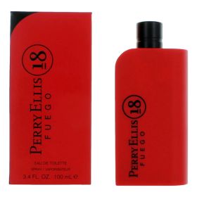 Perry Ellis 18 Fuego by Perry Ellis, 3.4 oz Eau De Toilette Spray for Men