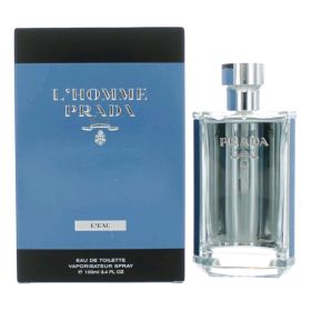 L'Homme Prada L'eau by Prada, 3.4 oz Eau De Toilette Spray for Men