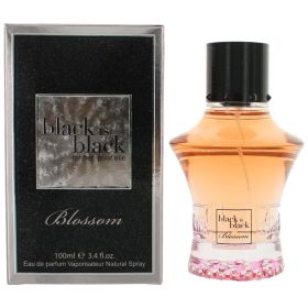 Black is Black Blossom by NuParfums, 3.4 oz Eau De Parfum Spray for Women