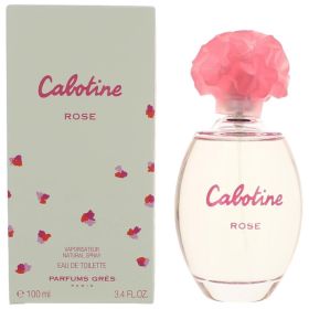 Cabotine Rose by Parfums Gres, 3.4 oz Eau De Toilette Spray for Women