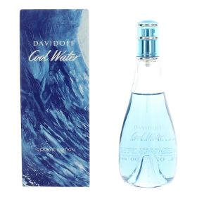 Cool Water Oceanic Edition by Davidoff, 3.3 oz Eau De Toilette Spray for Women