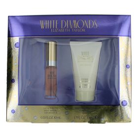 White Diamonds by Elizabeth Taylor, 2 Piece Travel Size Set for Women