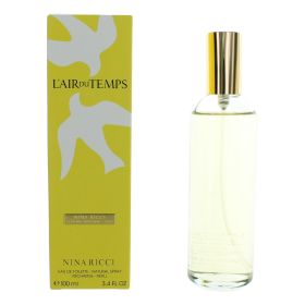 L'air du Temps by Nina Ricci, 3.4 oz Eau De Toilette Refill Spray for Women