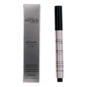 Ultimate Miracle Worker Fix by Philosophy, 0.06 oz Lip Serum Stick for Unisex