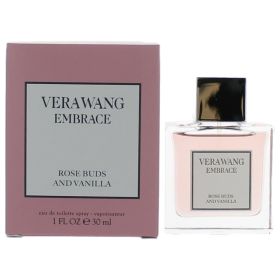 Vera Wang Embrace Rose Buds and Vanilla by Vera Wang, 1 oz Eau De Toilette Spray for Women