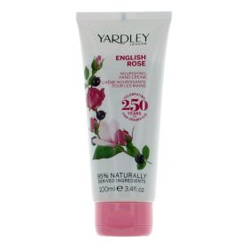 Yardley English Rose by Yardley of London, 3.4 oz Nourishing Hand Cream for Women