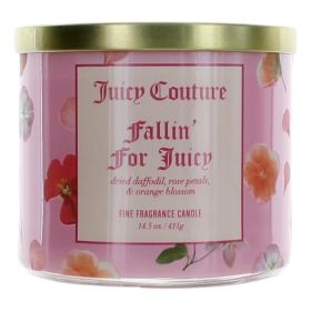 Juicy Couture 14.5 oz Soy Wax Blend 3 Wick Candle - Fallin' For Juicy