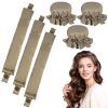 Curls Without Heat, 3-Piece Heatless Curls Set Curlers, Non-Slip Heatless Curls