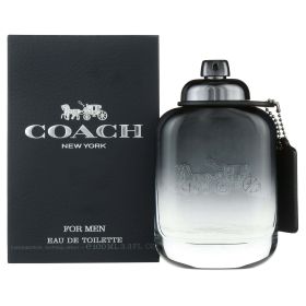 Coach For Men Eau De Toilette Spray, Cologne for Men, 3.3 Oz