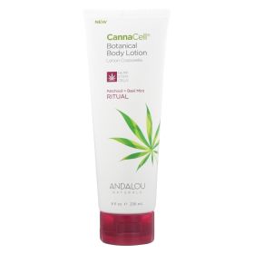 Andalou Naturals Lotion - Patchouli And Basil Mint - 1 Each - 8 Fl Oz.