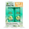 Garnier Fructis Fortifying Shampoo and Conditioner Set with Ceramide;  Apple;  12.5 fl oz