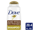 Dove Anti-Frizz Oil Therapy Shampoo for Dry Hair With Nutri-Oils to Treat Frizzy Hair;  20.4 oz