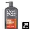 Dove Men+Care Skin Defense Liquid Body Wash;  30 oz