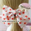 Handmade Hair Barrette Hair Bow French Barrette Type Chiffon Bowknot Hair Clip