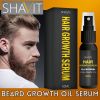 Mens Beard Growth Oil Serum Fast Growing Mustache Facial Hair Treatment For Men