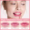 Szvilimz Moisturizing Transparent Flower Lipstick Color Changing Lip Balm