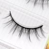 Manga Demon Eyelashes Tufted Eyelash Wispy Long Faux Lashes A-Type Natural Handmade Curl Fake Mink Lashes For Eye Makeup Cosplay