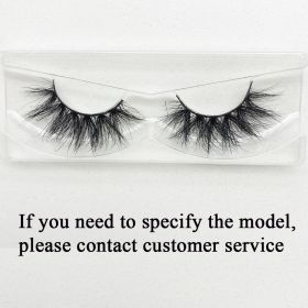 Wholesale 20/30/40/50Pairs Eyelashes 3D Mink Lashes Handmade Fluffy Dramatic Lashes Cruelty Free False Eyelashes Makeup Lashes (Color: No remarks send 001, size: 40 pairs)