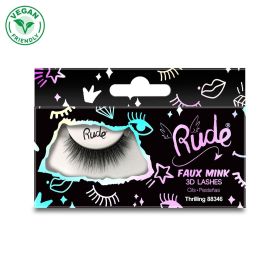 RUDE Essential Faux Mink 3D Lashes (Color: Thrilling)