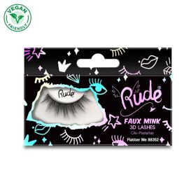 RUDE Essential Faux Mink 3D Lashes (Color: Flatter Me)