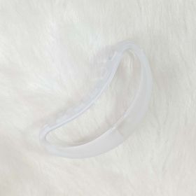 Jelly Shape Hair Claw (Color: Clear)