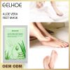 Kameel Melk Voet Masker Alo√´ Vera Peeling Voeten Masker Exfoliating Sok Scrub Voor Pedicure Anti Crack Verwijderen Dode Huid Voet patch Care