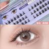 3D Faux Mink Lashes Tapered Natural Long False Eyelashes Individual Eyelash Natural Thick Lashes Eyelash Extension for Makeup