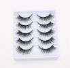 5Pairs Soft Fake Eyelashes Handmade Thick Wispy 3D Faux Mink Eyelash Natural Long Lashes Winged Lash Wholesale Eyelash Extension